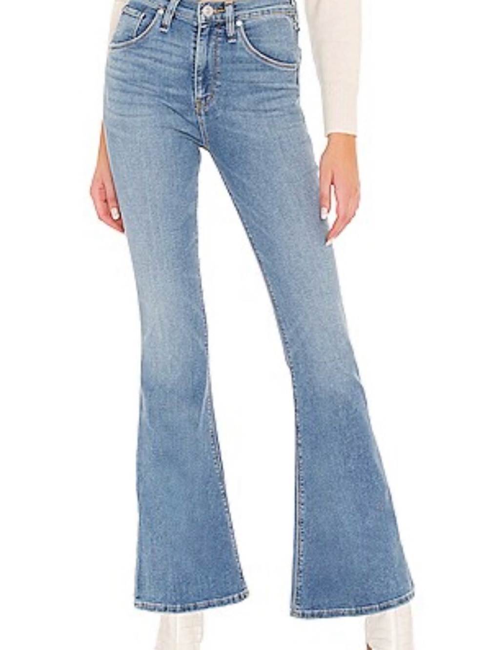 Hudson Holly Flare Medium Blue Flare Jeans - Women's size 31